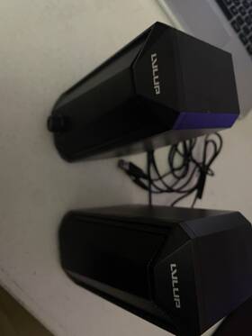 Lu842-no Lvlup Lu842 2.0 Channel Black Computer Speakers Usb And 3.5mm Wired