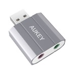 Lysb01l1itia2-cmptraccs Aukey Usb Audio Adapter 608807088377