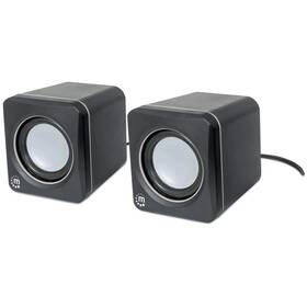 Manhattan 313053436413 2600 Usb Powered Bluetooth Computer Speakers Black