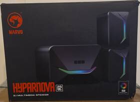 Marvo Sg-235 Hyparnova G2 2.1 Multimedia Speaker Rgb Backlight Gaming Usb Black