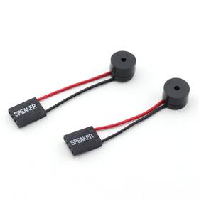 Meetoot 729388459858 2pcs Pc Motherboard Mini Speaker Desktop Computer Case Diy Internal