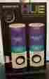 Mi-spl01-199 Merkury Innovations Hue Universal Dancing Led Speakers White