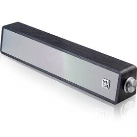 Mica Produced 727240842305 Computer Speakers Wired Sound Bar Wooden Mini Soundbar Usb P