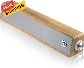 M30c Mica Produced Computer Speakers Wired Sound Bar Wooden Mini Yellow