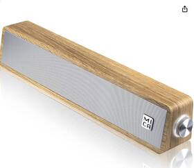 M30cy Mica Produced Computer Speakers Wired Sound Bar Wooden Mini Soundbar Usb Powered P