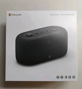 Ivg-00001 Microsoft Audio Dock Commercial Model 2024 - Matte Black