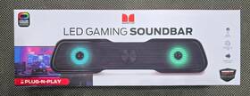 2mbga0929b0g7 Monster Compact Design Led Pc Gaming Soundbar Rgb Light Usb Connect