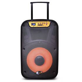 Ms-115b Moonki Sound Audio Profesional Active Pa System Bluetooth Speaker With Microphone - Black