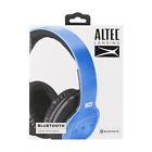 Mzx300-blu Altec Lansing Bluetooth Headphones Wireless Over Ear Blue New Brand