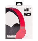 Mzx300-red Altec Lansing Bluetooth Headphones Wireless Over Ear Red New Brand