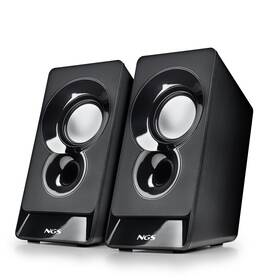 Sb210 Ngs Sb 210 12w Usb-powered Multimedia Speakers With Volume Control Black