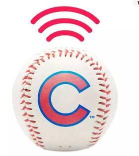 Nima 850020941889 Chicago Cubs Baseball Bluetooth Speaker Wireless Mlb Audio
