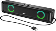 Njsj Usb Computer Speakers 2.0 Usb-powered Pc Mini Soundbar