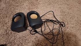 2320a13543 Onn Used Stereo Speakers Usb Powered/3.5mm/3.6ft Cable/volume Control/stereo
