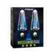 Pbt626-2 Pbt626x2 Polaroid Two Bluetooth Wireless Dancing Water Speakers 680079762629