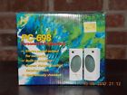 Pc-698 Personal Speakers Stereo Mini Plug For Computers Etc