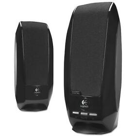 00588837 Pc Speakers Set Of 2 Plug-and-play Logitech Digital Usb 1.2 Watt Total Black