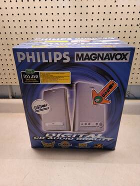 Dss350 Philips Digital Multimedia Speakers 30watts Amp In Original Packaging Nos