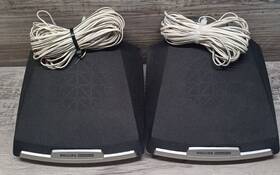 E9903912 Philips Ss-398 2 Speaker System Pm 6ohm Speakers With Wire. E9903912. A4c