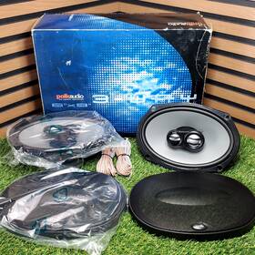 Ex369 Polk Audio Ex Series 6 Inch X9 3-way Speakers 4 100 Watt Rms Discontinued