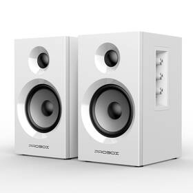Bt16 Probox 850043304197 Active Bookshelf Speakers 3.5 Inch Woofer With 1 Tweeter 60w Rms-bluetooth