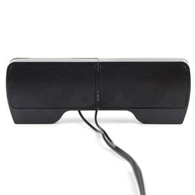 Qiilu Qiilu0ayhgz786u Clip On Laptop Soundbar Usb Mini Desktop Portable 2.0 Computer Black Or White