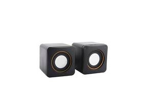 Qiiluiskv0ge9b6-01 Qiilu Usb Stereo Desktop Speakers 3.5mm Jack For Laptop Pc Dual Track