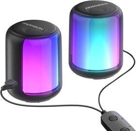Qiuyu Manufacturer For Thomson 445012549506 Bluetooth 5.2 Hifi Computer Speakers Usb Powered 3.5mm Aux Stereo Sound