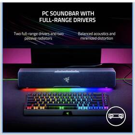 Razer Rz0504280100 Leviathan V2 X - Gaming Pc Soundbar Bluetooth 5.0