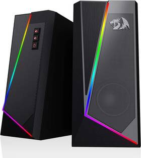 Gs520 Redragon 445052370313 Rgb Desktop Speakers 2.0 Channel Pc Computer Stereo Speaker With