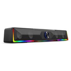 Gs516 Redragon Computer Speaker Bluetooth/usb Wired Dual Connection Soundbar - Clear