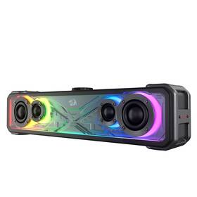 Tsasep9 Redragon Gs817 Rgb Desktop Soundbar 2.0 Channel Stereo Speakers For With Massive