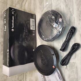 R165x3 Rockford Fosgate Prime 6.5inch Full-range 3-way Coaxial Speaker Pair Black