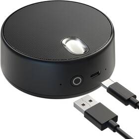 P1u-4 Rofall Usb Computer Speakers With Microphone Pc Laptop Speaker Mic 2 Sound Modes