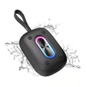 Ai03d Ruiqiai Waterproof Shower Bluetooth Speaker Durable And Portable With Clear Sound Black