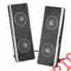 S-1094b Logitech V10 2.0 Notebook Laptop Usb Computer Speakers With Travel Bag
