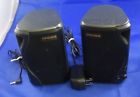Sa36 Koss Computer Speaker Set Speakers Plus Power Cord Tested Working