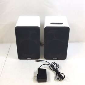 Saiyin Ds6701sp Black White Bookshelf Computer Speakers With Bluetooth Used
