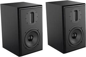 A525c Samtronic Passive Bookshelf Speakers 5.25 Inch Magnetically Shielded Woofer And 4 Black