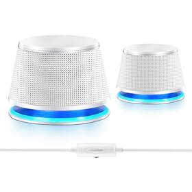 Sw102 Sanyun 685987889765 Computer Speakers 5wx2 Deep Bass In Small Body Stereo 2.0 Usb