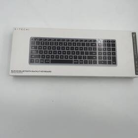 Satechi 879961009045 Slim X2 Bluetooth Keyboard - Space Gray Mechanical Backlit Usb-c