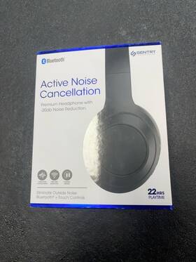 P16015483 Sentry Audio Blwbt100 Bluetooth Stereo Headphones With Mic