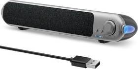 Senzer 313089271293 Usb Computer Speakers For Desktop Pc And Laptop Crystal Clear Sound Ric