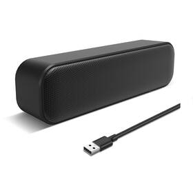 Shuley 945379550098 Usb Computer Speaker Powered Mini Soundbar Laptop Stereo Speakers