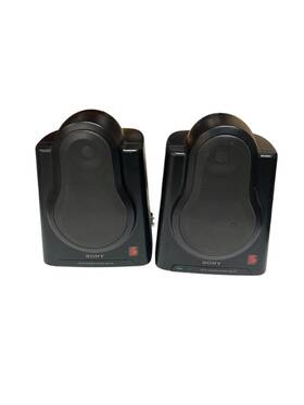 Srs-160 Sony Active Computer Speakers Tested Working