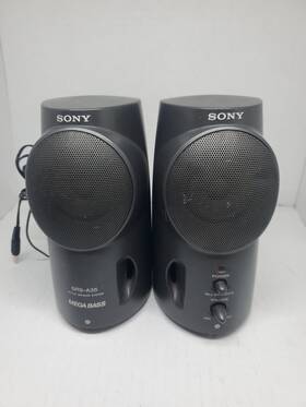 Srs-a35 Sony Mega Bass Portable Speakers With Original Ac Adapter