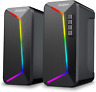 Soulion R40 Rgb Led Pc Computer Speakers Usb Aux Powered Surround Sound
