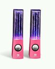 Soundsoul Wireless Bluetooth Music Fountain Dancing Water Speakers Pink 702380251989