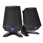 Sp2030 Reccazr Surround Computer Speakers Deep Bass Usb Wired Powered Multimedia