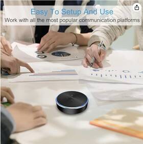 M2max Speakerphone Emeet Bluetooth Conference Speaker M1